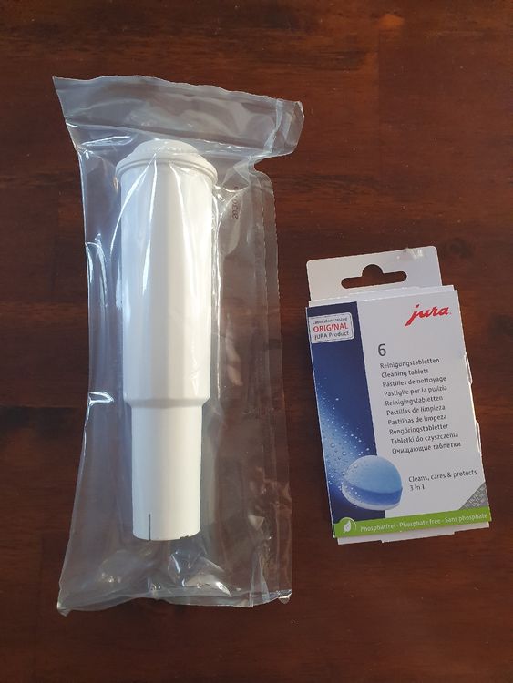 Reinigungstabletten und Wasserfilter Jura Kaffeemaschine | Kaufen auf ...