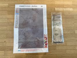 Diamond Painting Set, 20x30cm, nagelneu & vollstaendig!