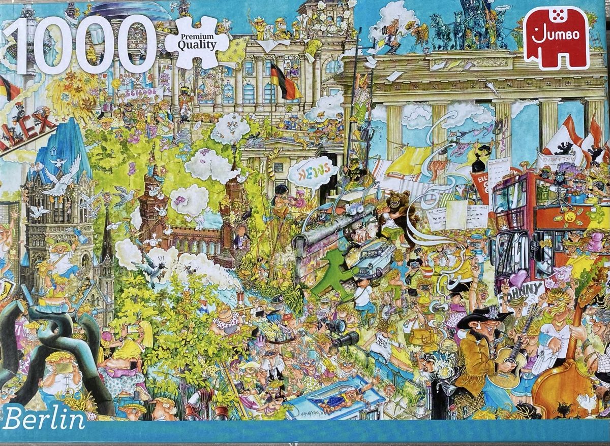 Puzzle: Neues Puzzle 1000 Teile Berlin Jumbo – Nuovo e nell'imballaggio originale da Reinach BL venduto da edith_4153