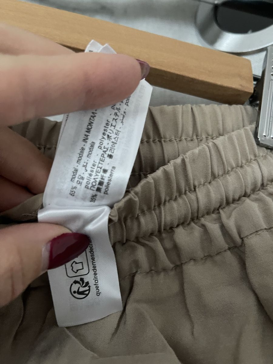 Zara Pantaloni: Zara Hose beige aus Modal Gr S Versand 9.- – Usato da Meilen venduto da ana9 2