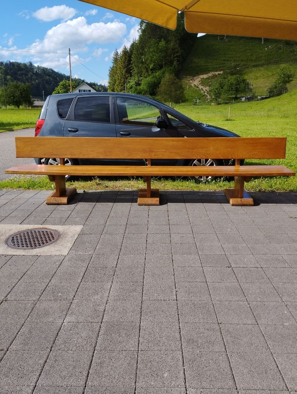 Panchine: Massivholzbank – Nuovo (secondo la descrizione) da Hergiswil LU venduto da Amrein1208