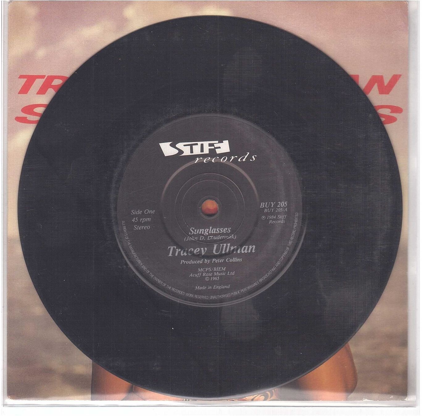 Dischi in vinile: Single7 TRACEY ULLMAN - sunglasses – Usato da Oberwil (Dägerlen) venduto da asteng