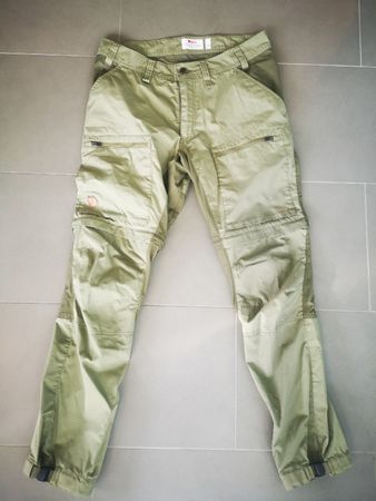 Fjällräven Trekkinghose Zip-Off Gr. 46 Top Zustand!