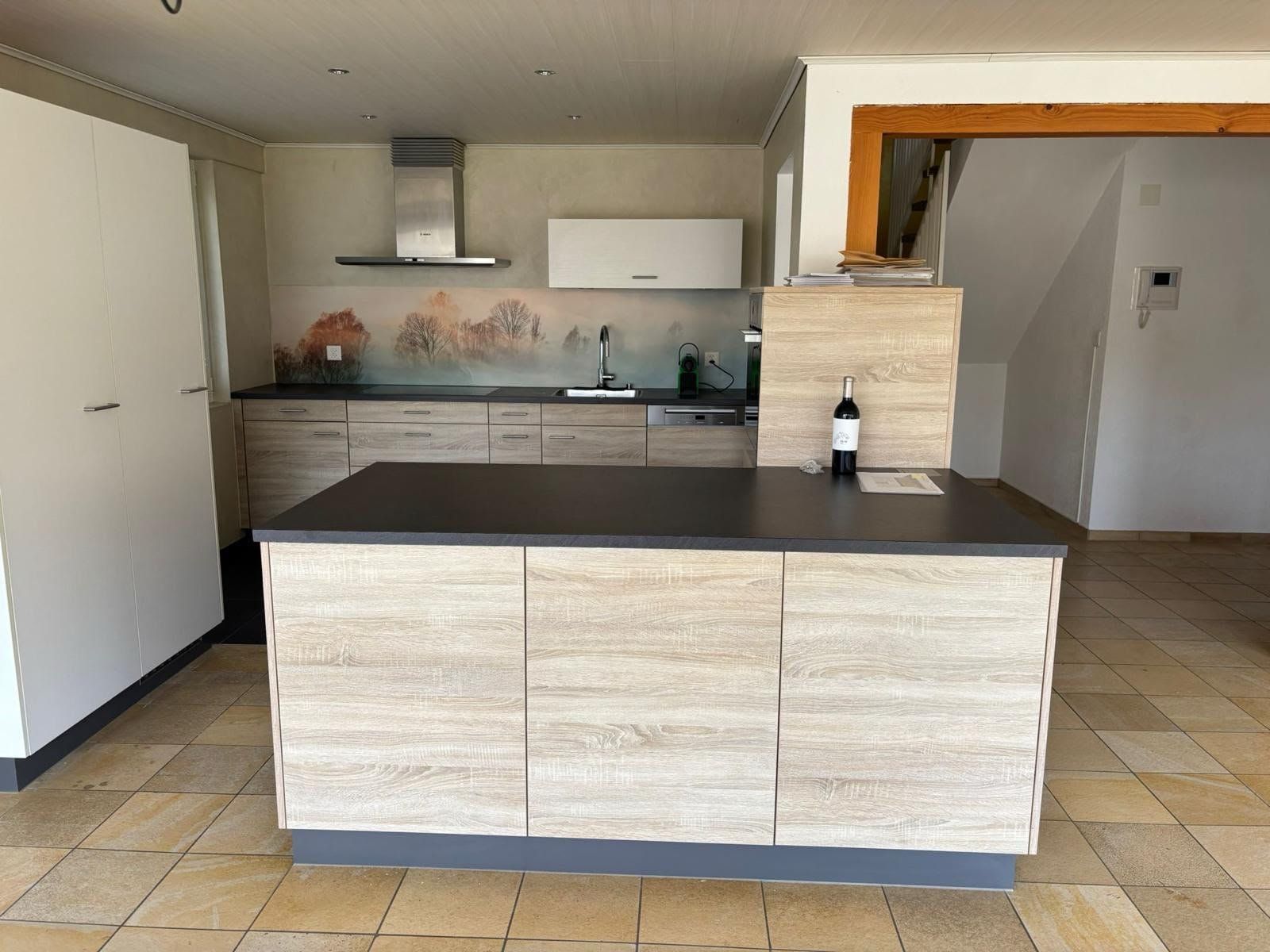 Cucine complete: Küche mit Kunstharzfronten – Usato da Diegten venduto da Mawedi 1