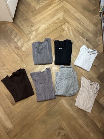Lot of long sleeves t-shirts (mostly M&S)