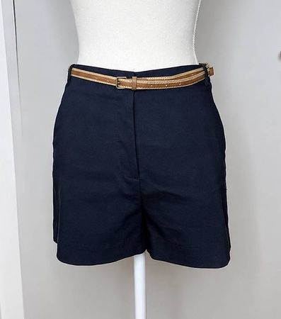 Zara Basic Shorts S, mit Gürtel
