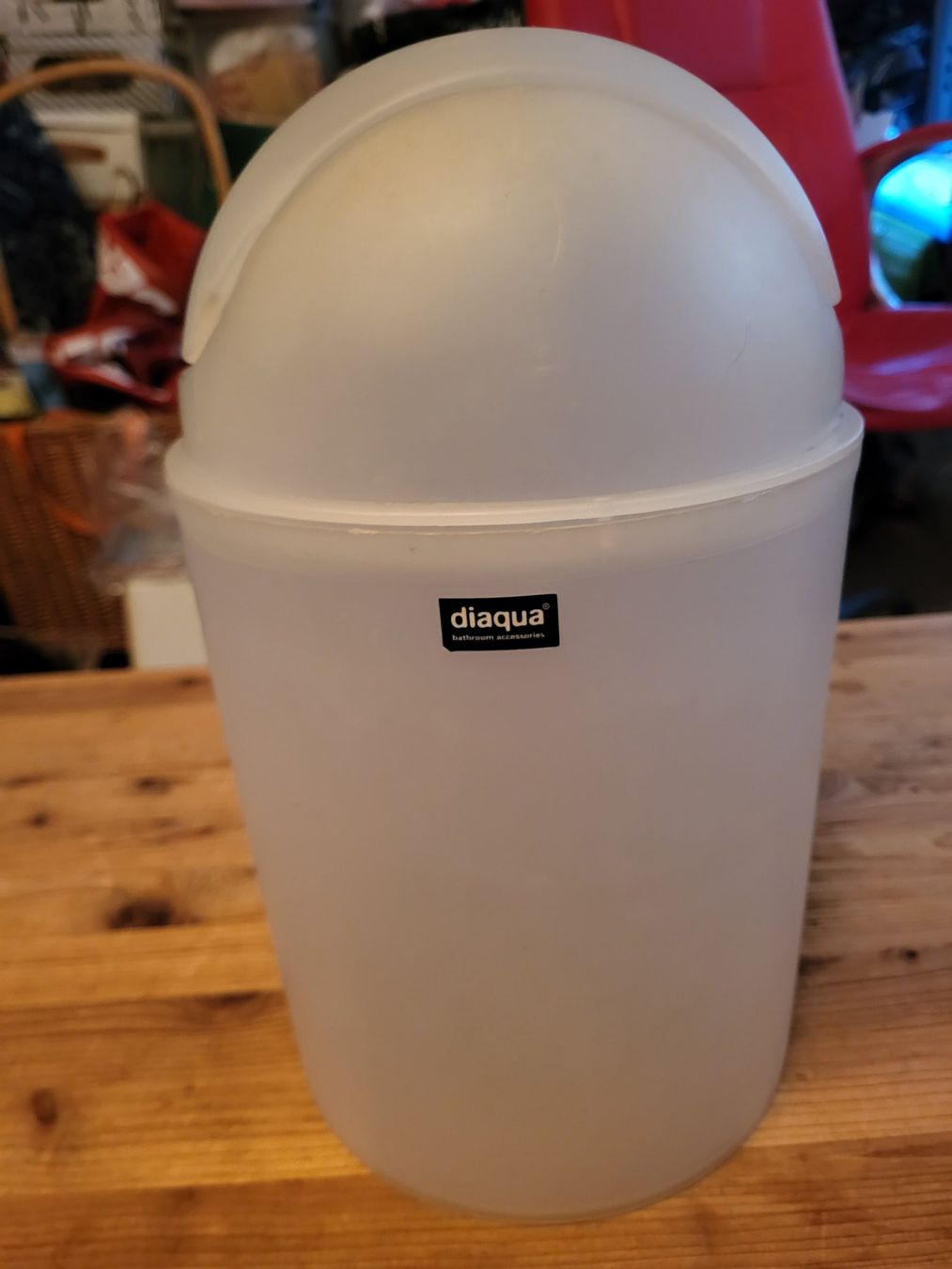 Cestini per rifiuti: Weisser Abfalleimer Diaqua – Usato da Guggisberg venduto da Aegertenlehn 2