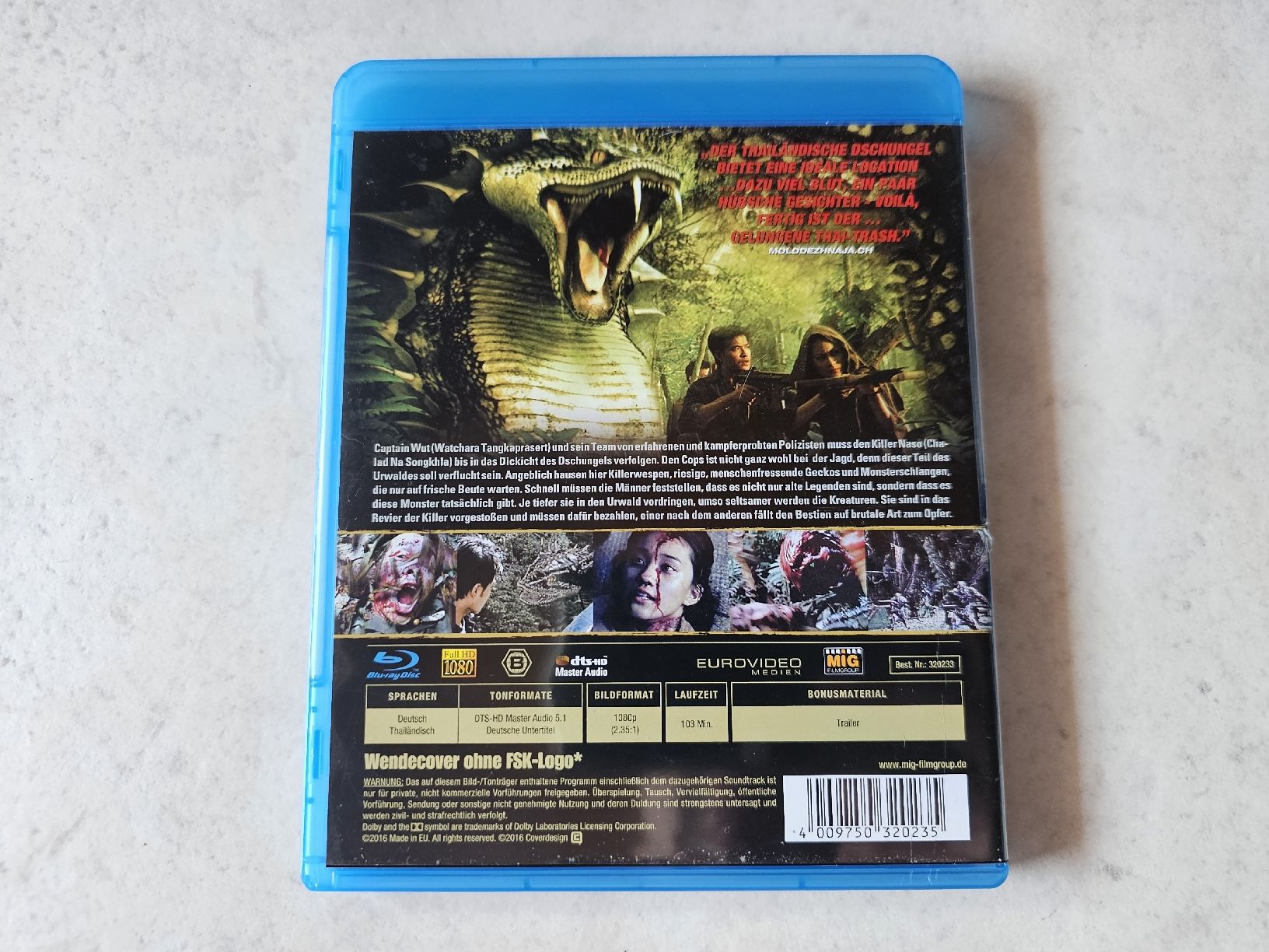 Tutti i DVDs: Vengeance  -  Tödlicher Dschungel  /  Bluray – Usato da Schneisingen venduto da backstore24 1
