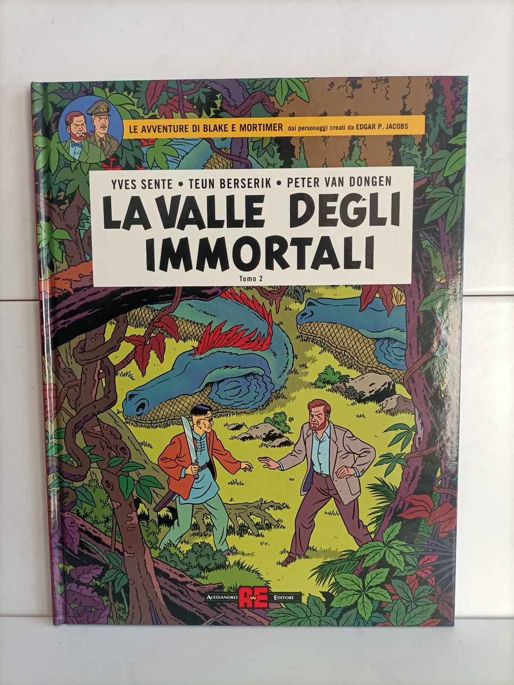 Fumetti: BD Blake e Mortimer -26- La valle degli immortali 2: Il mill – Usato da crans montana venduto da AB3963