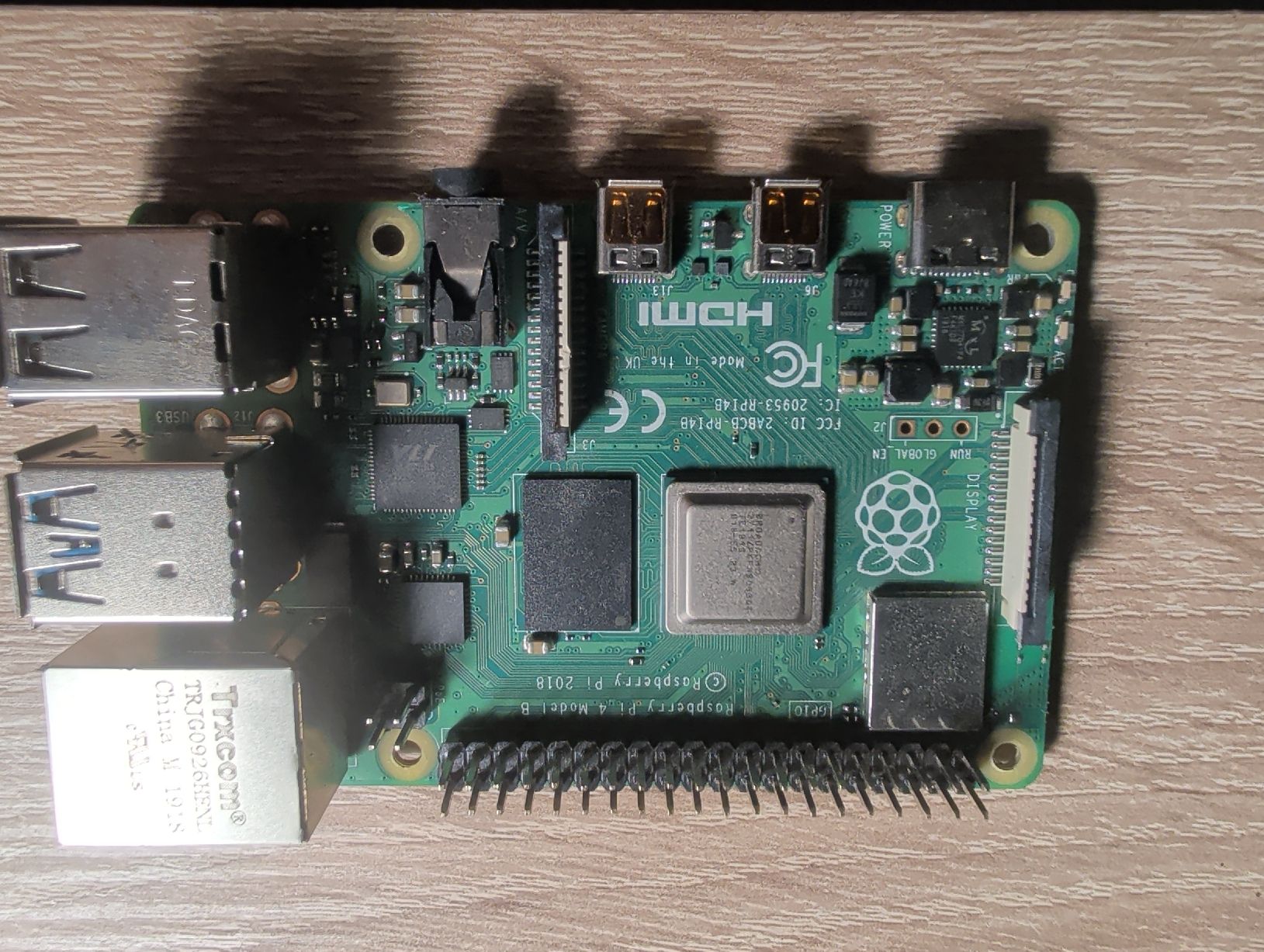 Raspberry Pi Mainboards: Raspberry Pi 4 Model B 4GB – Gebraucht aus Büttenhardt von lin_gq5b