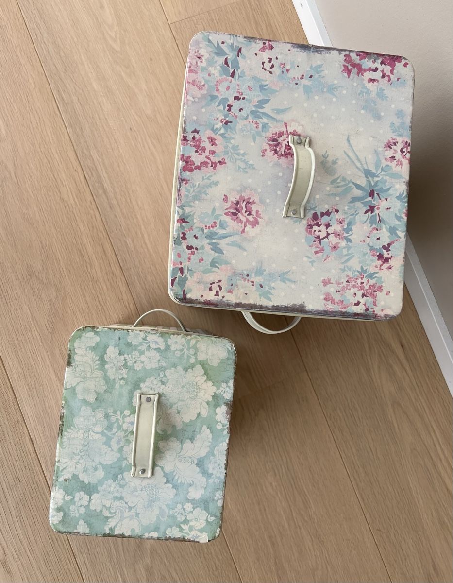 Casse di trasporto: Shabby Chic Metall-Boxen – Nuovo (secondo la descrizione) da Degersheim venduto da Starkigel 2