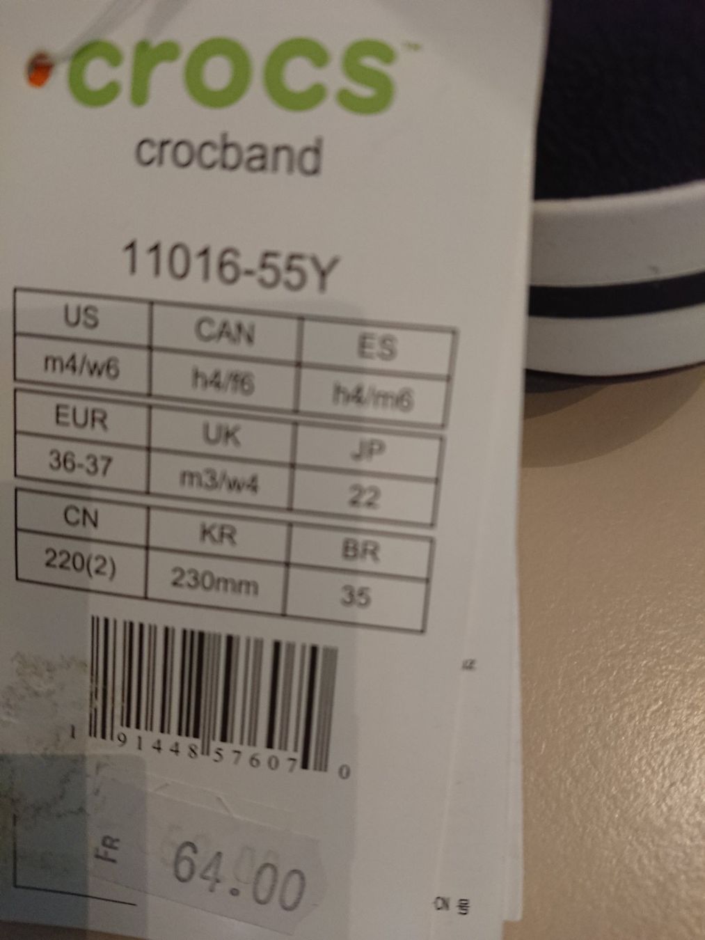 Crocs Scarpe per ragazzi: Crocs violett, Gr. M4/W6, NEU – Nuovo e nell'imballaggio originale da Büren an der Aare venduto da creazioneshop 3
