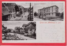 AK MADISWIL 1903, AMBULANT STABSTEMPEL