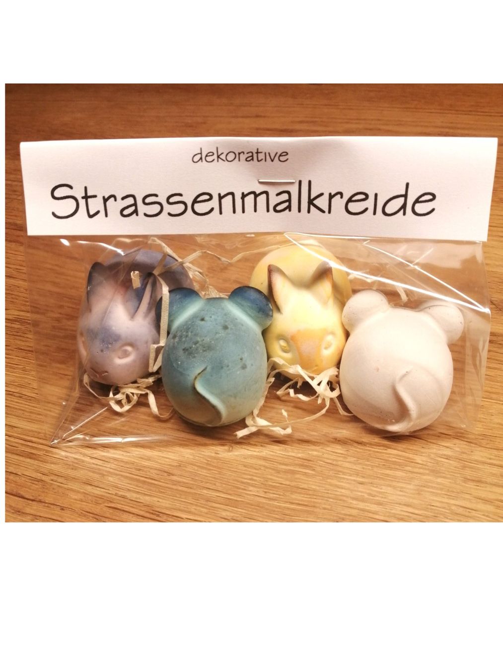 Bastelsets: dekorative Kreide 4er Set Hase und Maus – Neu und originalverpackt aus Ersigen von KreideWerkstatt 2