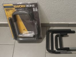 Set 8 ganci WORKZONE per garage o officina