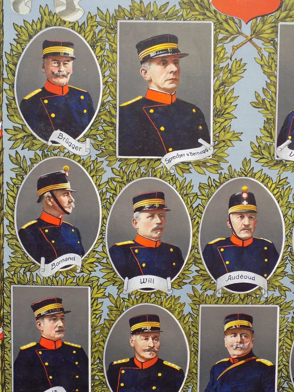 Stiche: Schweizer Heerführer Lithographie – Gebraucht aus Risch von Rischli15 7