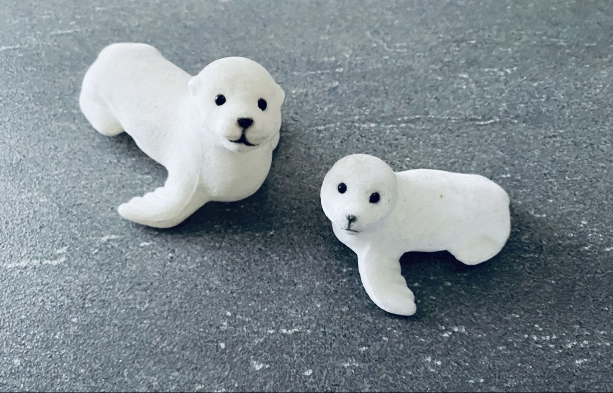 Alle Dekorationen: 3 DEKOFIGUREN SEELÖWE UND SEEHUNDE – Gebraucht aus Malters von Kuettel1 1