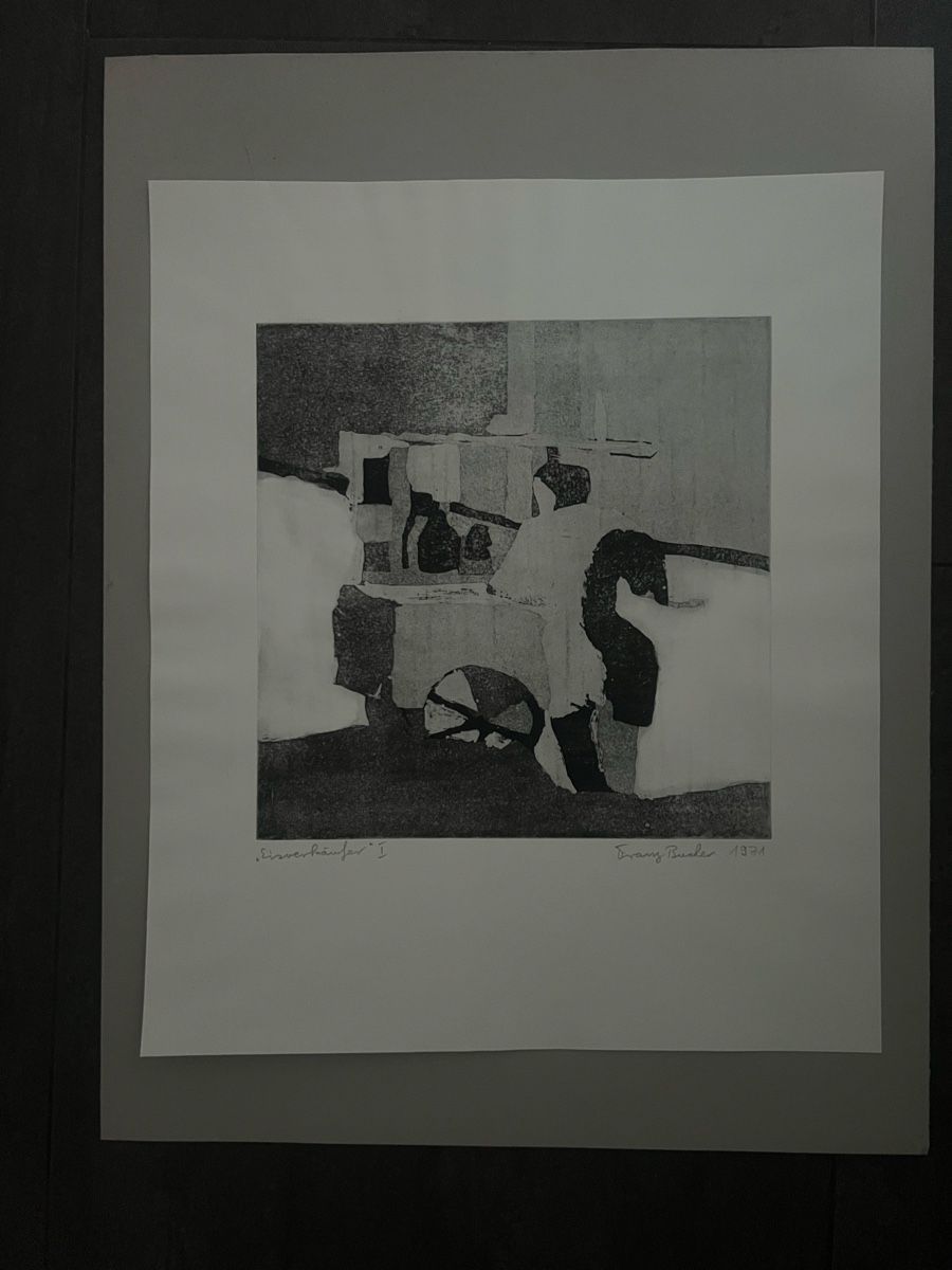 Grafica & Litografie: Franz Bucher, handsigniert – Usato da Rain venduto da Pic-Ass 1