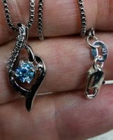 Collier argent avec diamant de moissanite de 0,3 ct certifié