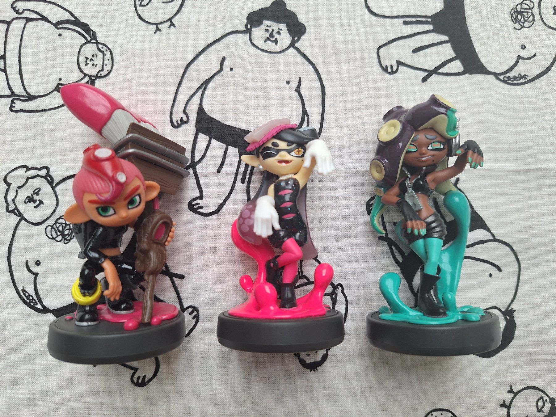 Nintendo Figuren: Splatoon Amiibo 3er-Set: Octoling Boy, Marina, Callie – Gebraucht aus Spreitenbach von misi.m