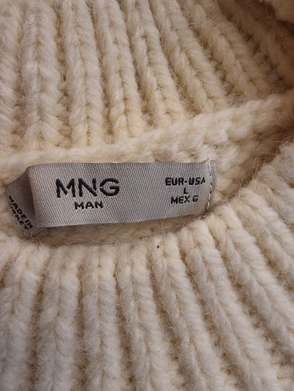 Mango Maglioni & Felpe: Pull femme écru MANGO L – Nuovo (secondo la descrizione) da Veyrier venduto da Leilazizou 1