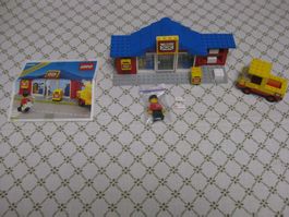 LEGO POST Amt Schalter Jg 1982er / Komplett mit Bauanleitung