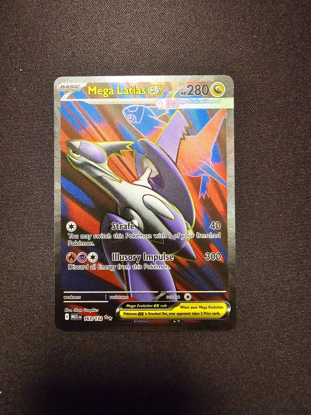 Pokémon Sammelbilder & Trading cards: Mega Latias EX  EN 163/132 – Gebraucht aus Lufingen von Argannon