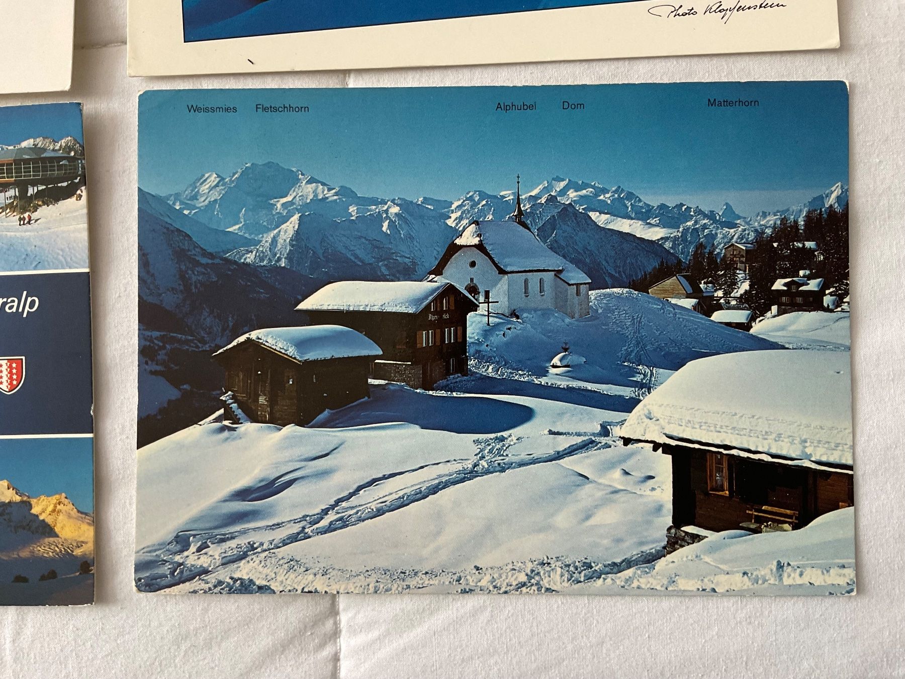 Cartoline postali: 9 AK Bettmeralp VS – Usato da Zürich venduto da Tolima194 5