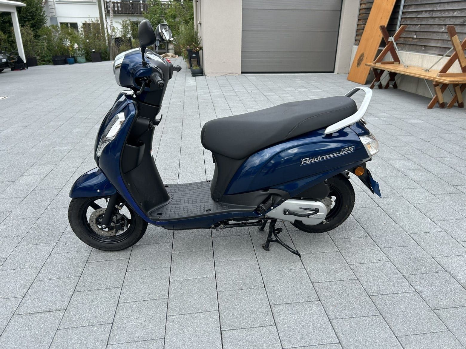 Suzuki Altro: Motorroller Suzuki Address 125 blau  – Usato da Seengen venduto da kaese01 2