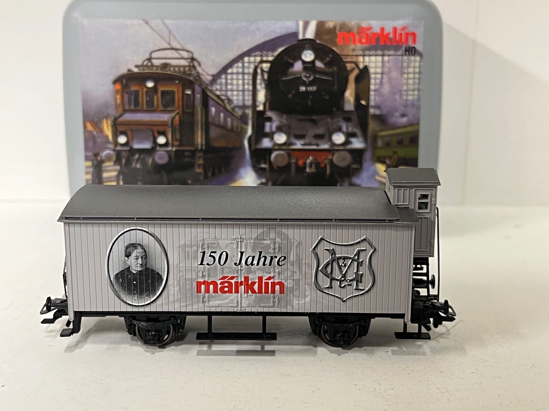 Märklin Trains électriques: Märklin H0 48209 gedeckter Güterwagen – Neuf avec emballage d'origine à Neuenhof par ludovicco 3