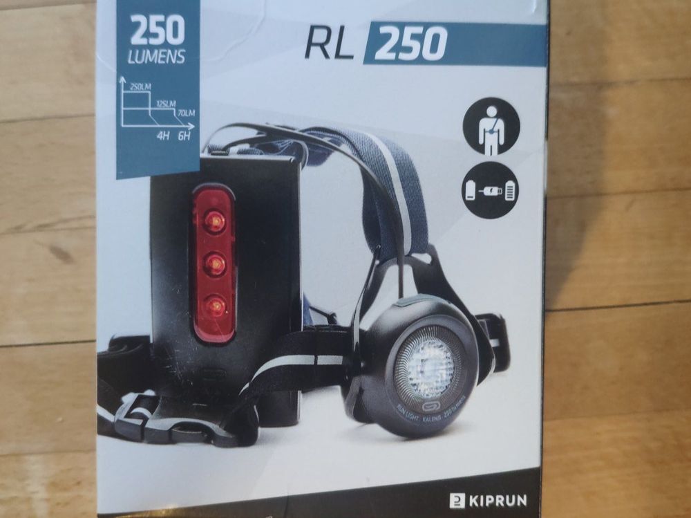 Stirnlampe / Lauflampe / Run Light 250Lumen