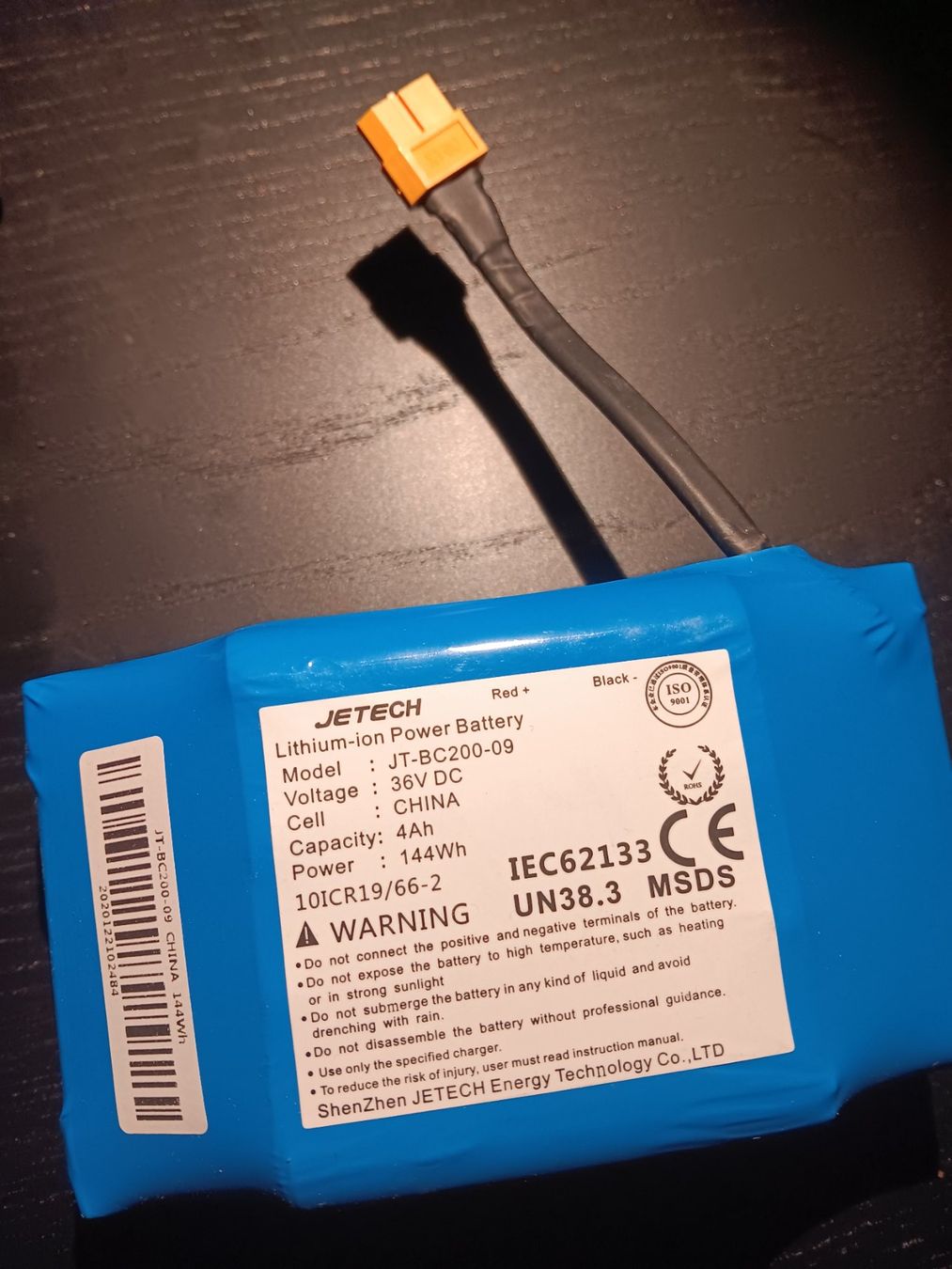 Batterie: Hoverboard 36V 4.4Ah Lithium Ionen Batterie – Nuovo e nell'imballaggio originale da Ermatingen venduto da rik4rdo 1