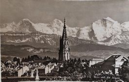 BERN   und die Alpen