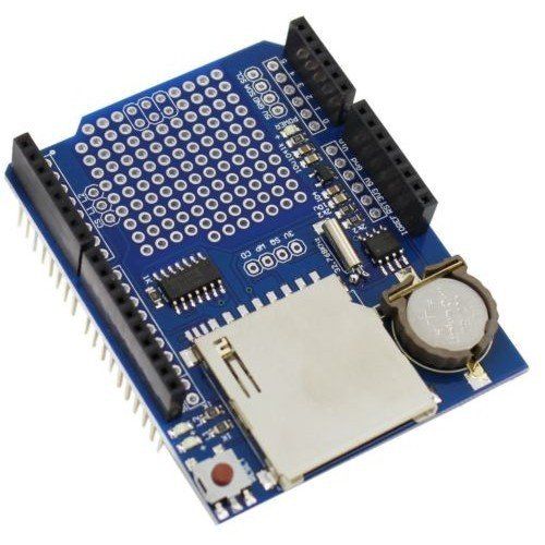 Elektronikbauteile: Arduino Data Logging Shield, SD Card, Echtzeituhr 🕰️ – Neu und originalverpackt aus Illnau von diy-shop