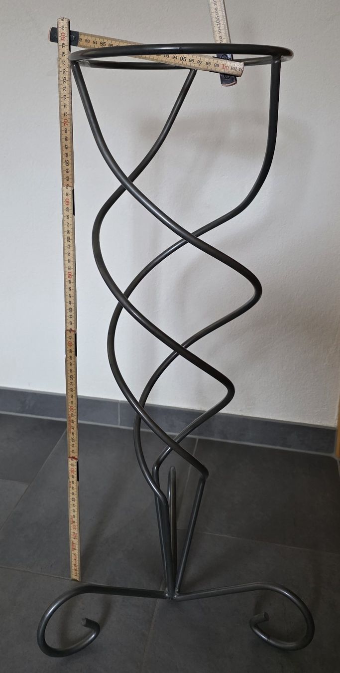 Vasi & Recipienti: Vase auf Ständer / Ständervase / Bodenvase blau – Usato da Villnachern venduto da OnkelTom007 4