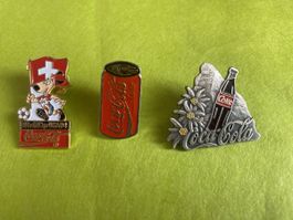 Coca cola 3 Pins, Marketingmaterial