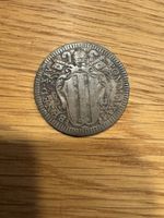 Antike Münze: Seltener Baiocco Romano 1756, Top Zustand!