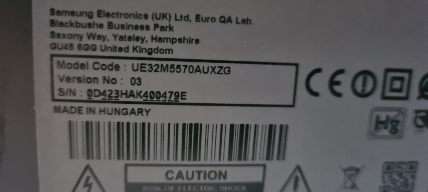 Smart Televisori: Samsung Ue32m5570 – Usato da Liestal venduto da bobanil01 5