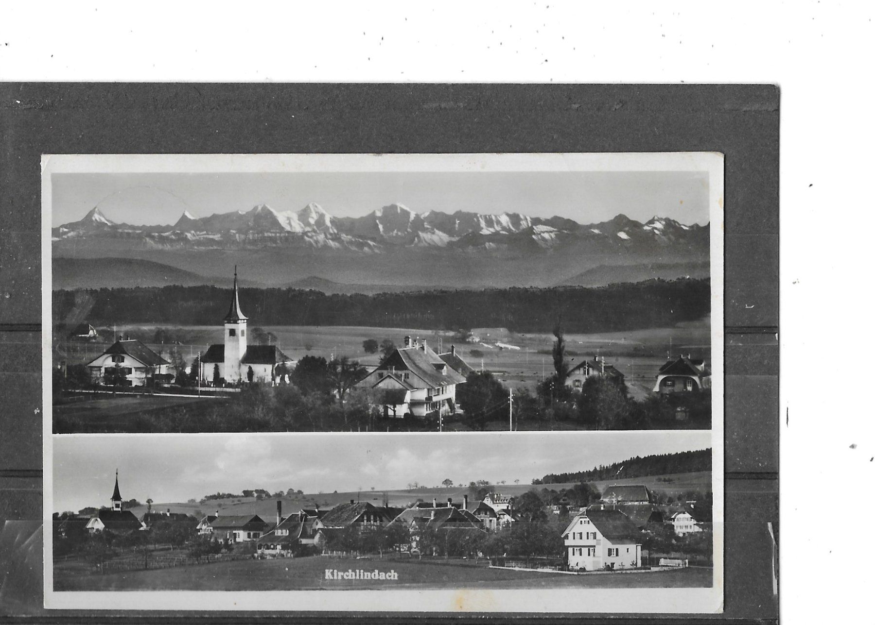 Cartoline postali: BE Kirchlindach 1942 – Usato da Schocherswil venduto da Wilare
