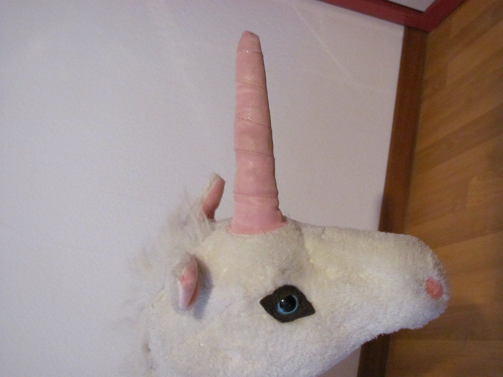 Giocattoli: Grosses Plüsch Einhorn, ca. 1m lang, – Usato da Gümligen venduto da Fantapanda 2