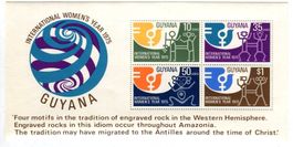 Block "Jahr der Frau". Guyana
