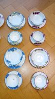 Service 25 pces - Langenthal 33 - 6 motifs différents fleurs