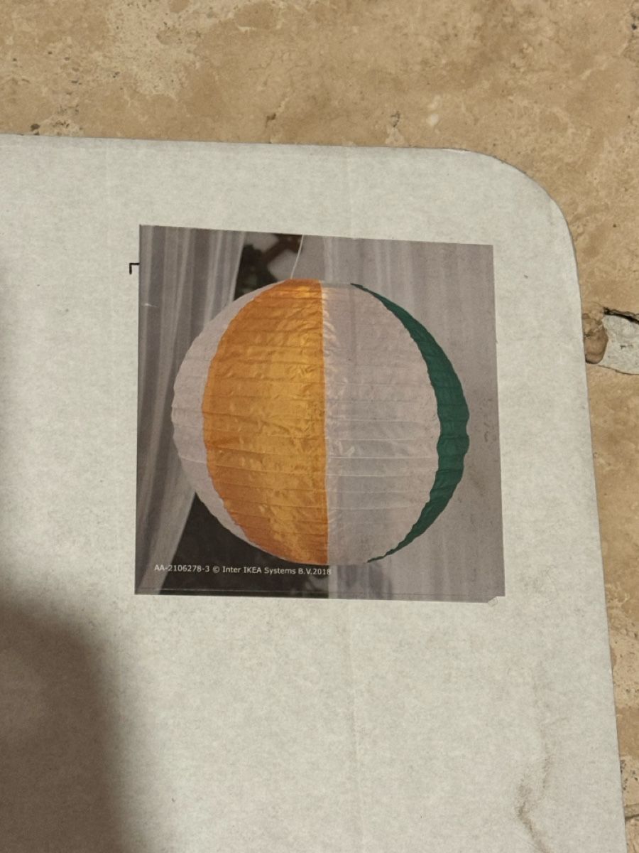 Ikea Lampade: Solar Hängeleuchte rund bunt neu Hochzeit Geburtstag – Nuovo (secondo la descrizione) da Galmiz venduto da ranunkel25 1