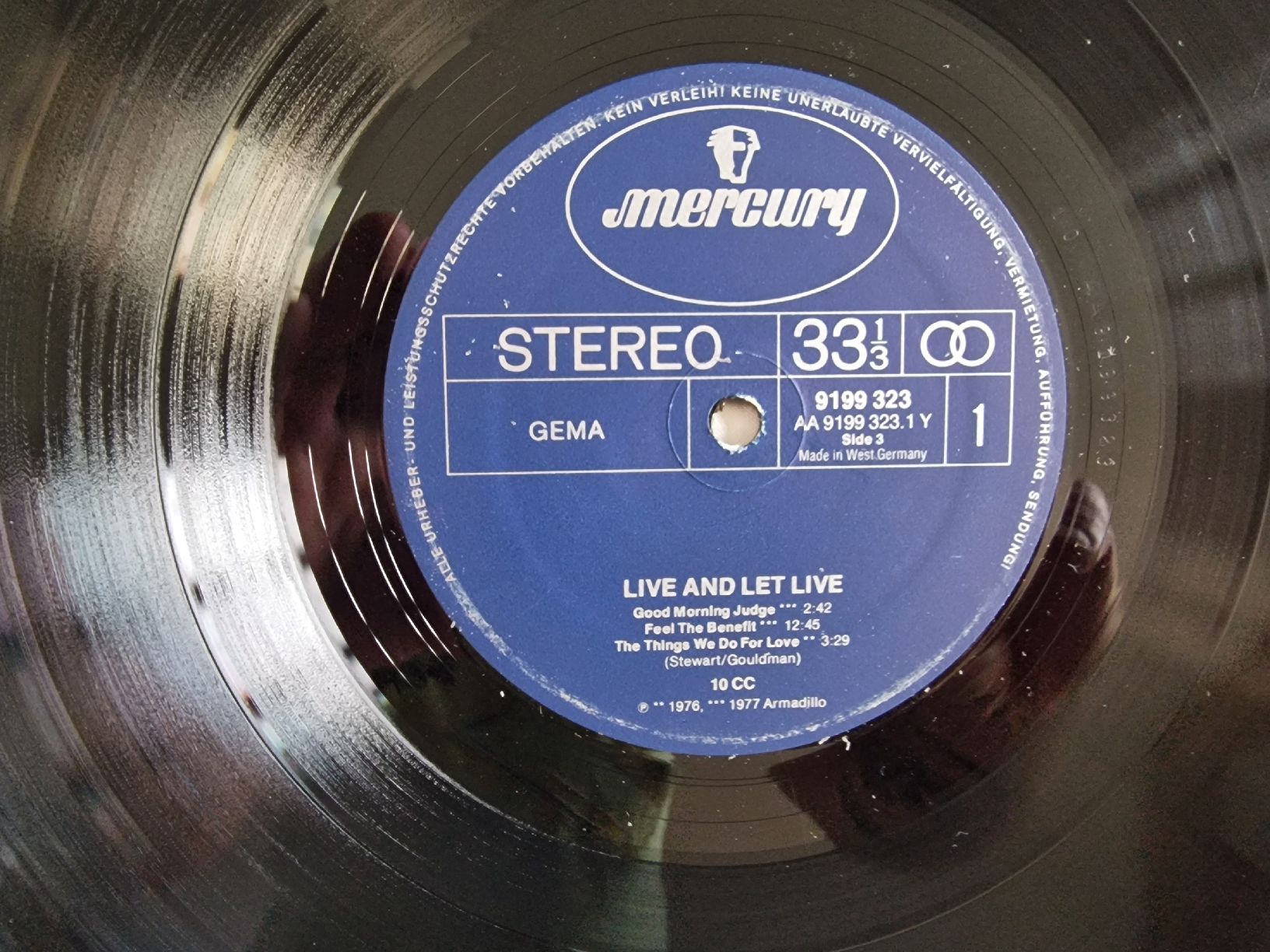 Dischi in vinile: 10CC - Live and let Live – Usato da Pfaffnau venduto da gunport 8