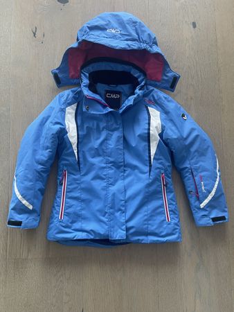CMP Skijacke / Winterjacke blau Grösse 128 Clima Protect