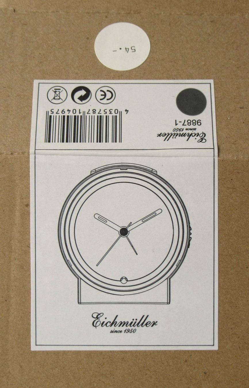 Europa Wecker: original EICHMÜLLER since 1950 Radio Controlled – Neu und originalverpackt aus Lohn-Ammannsegg von rrrikko 7