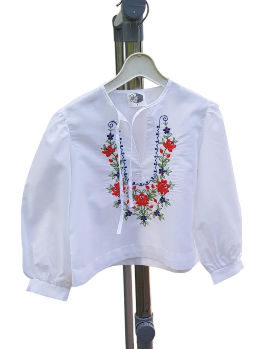 Camicette, T-shirt & Top: Trachtenbluse Kind 1970er – Usato da Mörschwil venduto da wunderkiste44 2