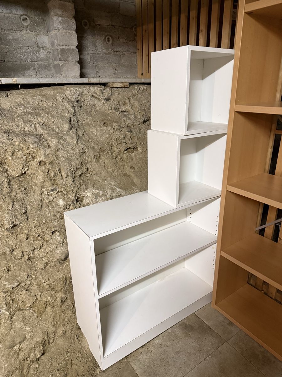 Scaffali: Regal-Elemente Weiss, stapelbar – Usato da Wangen SZ venduto da Simi_diet