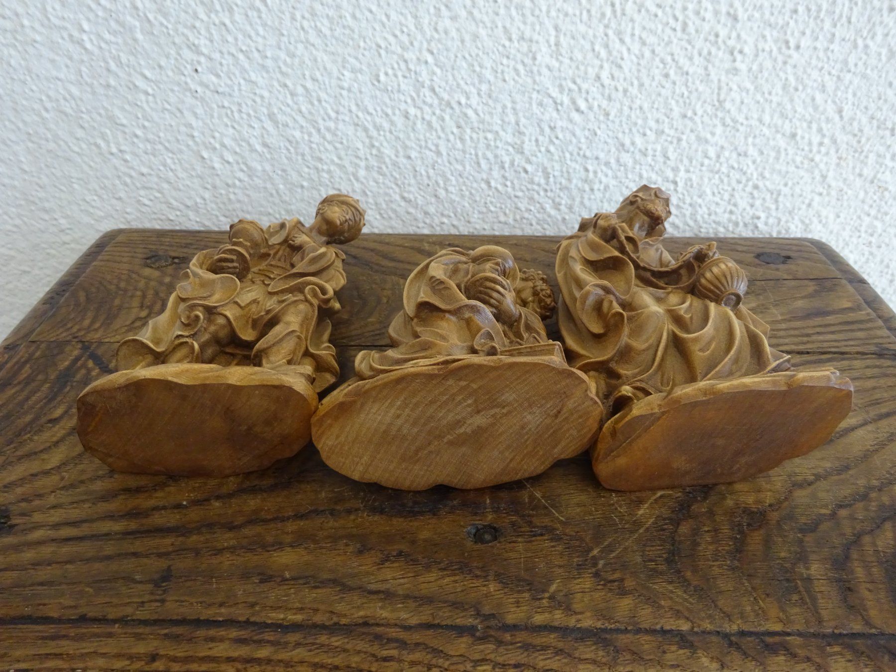Statuette: Heilige Drei Könige / Krippenfigur Holz – Usato da Esslingen venduto da eintagammeer 6