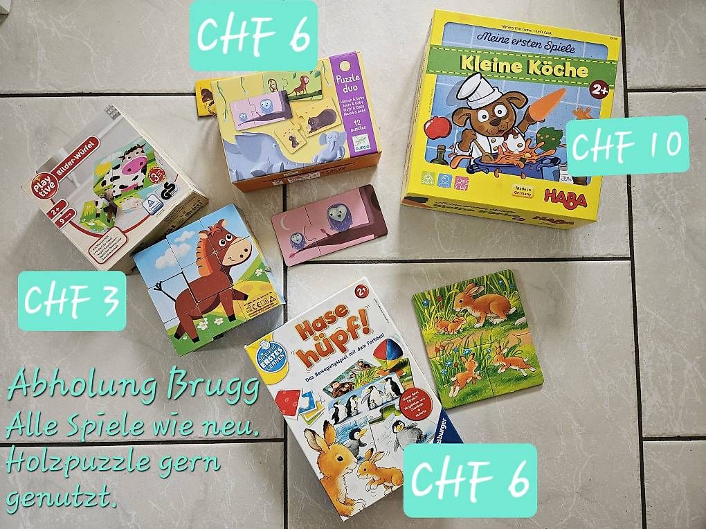 Jouets: Kinder-Spielsachen – D'occasion à Brugg AG par man_cx5c